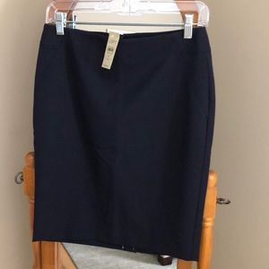 New w/tags - Ann Taylor Loft - Navy Pencil Skirt
